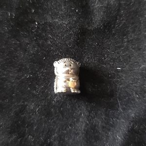 Sterling Silver Hedgehog Charm Bead